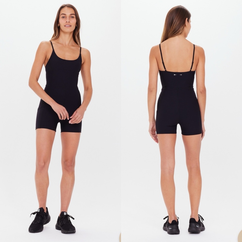 The Upside | Peached Jamie Onesie in Black Large